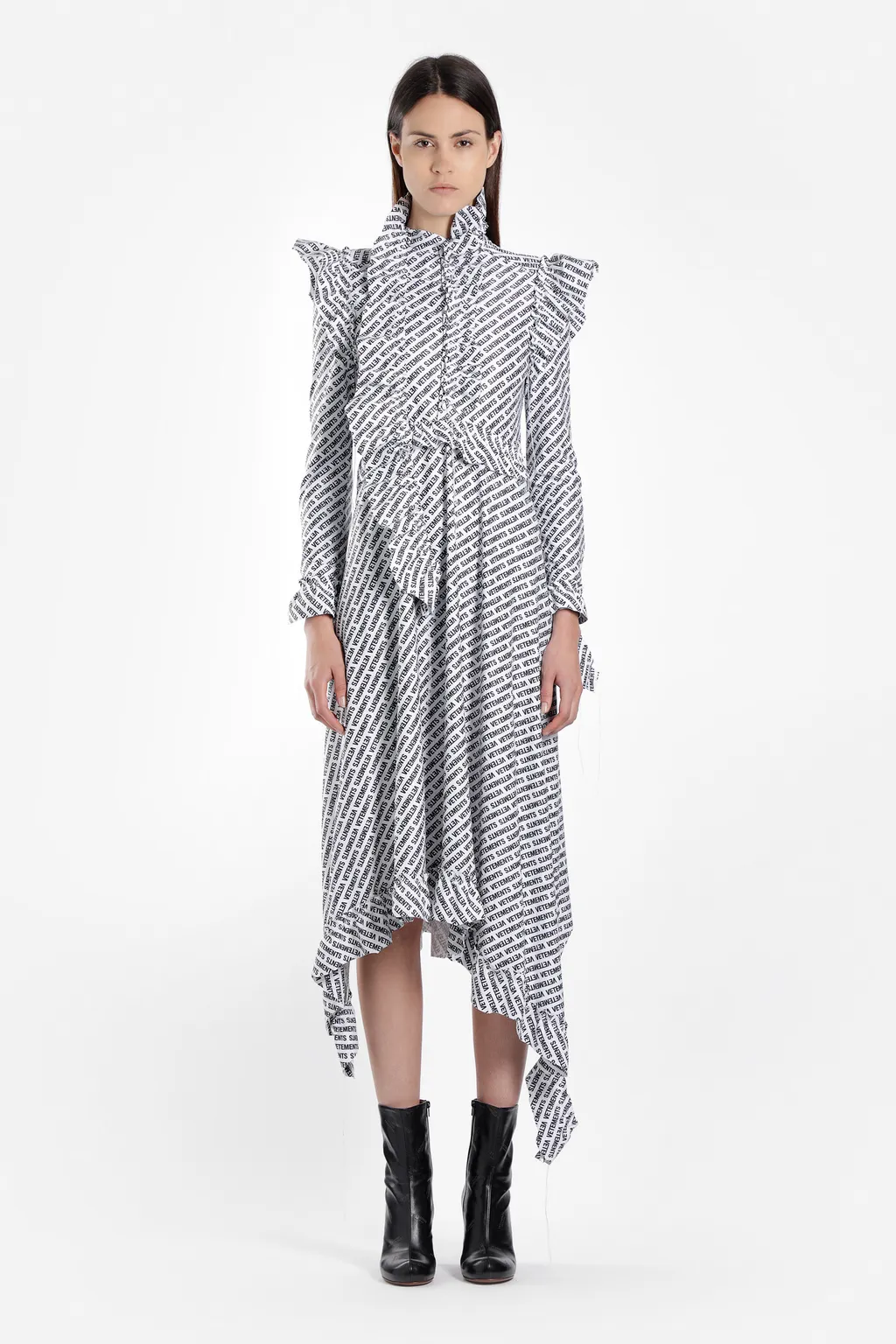 Monogram Logo Dress