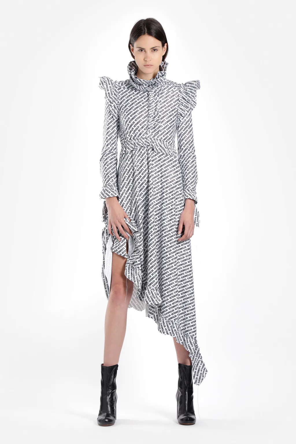 Monogram Logo Dress