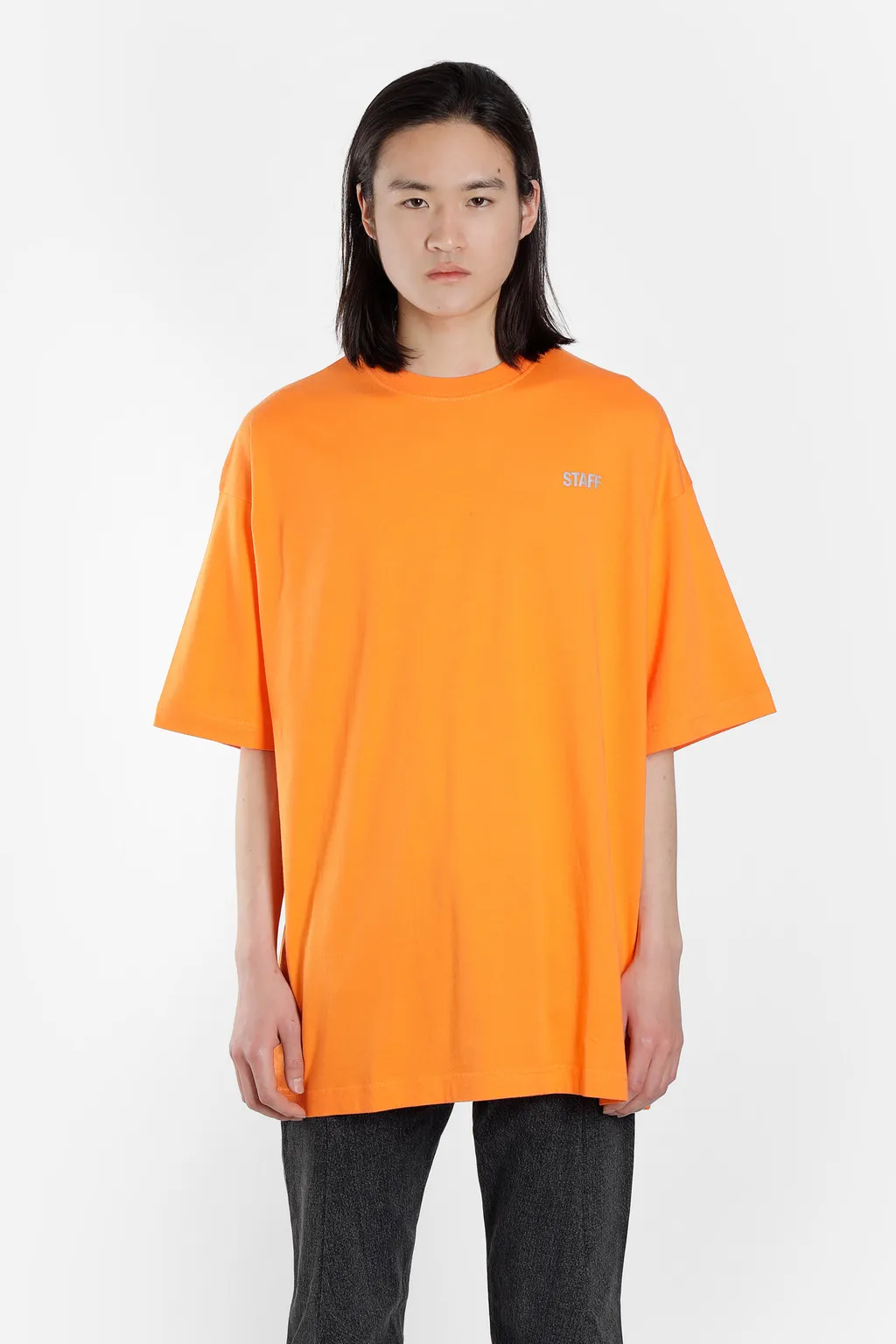 Orange Staff Oversized Tee