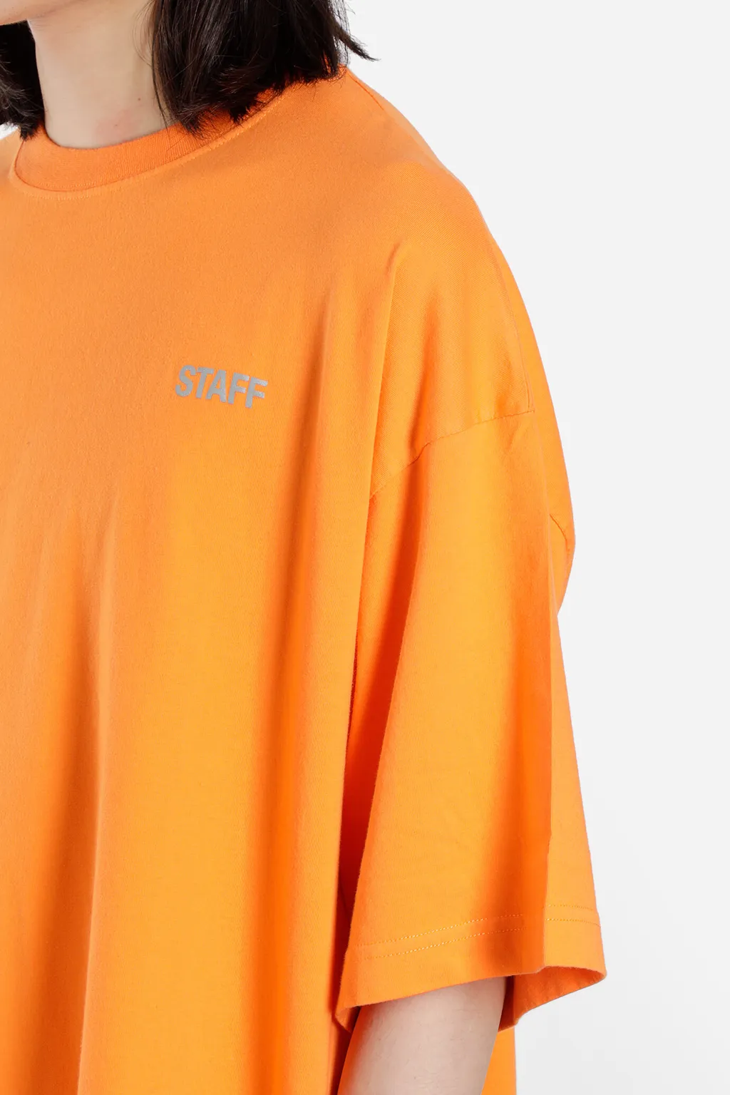 Orange Staff Oversized Tee