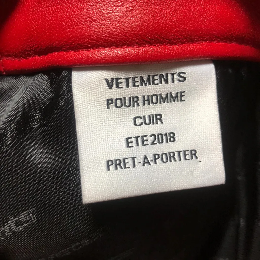 Red Leather Trousers