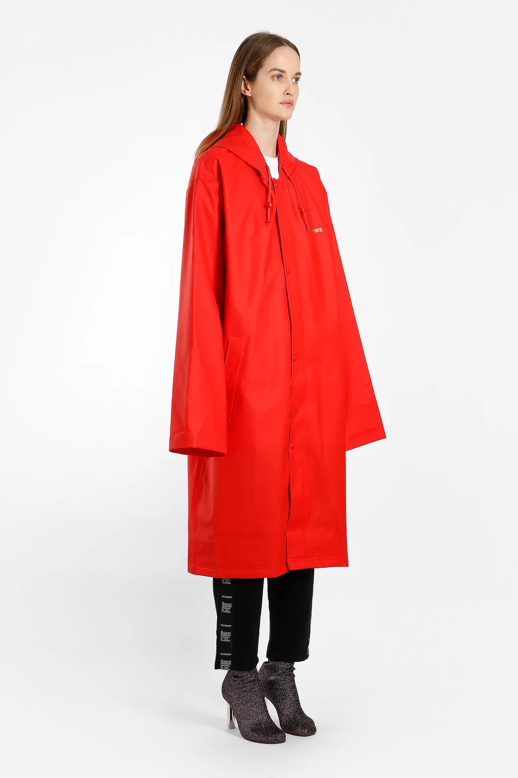 Red Logo Raincoat
