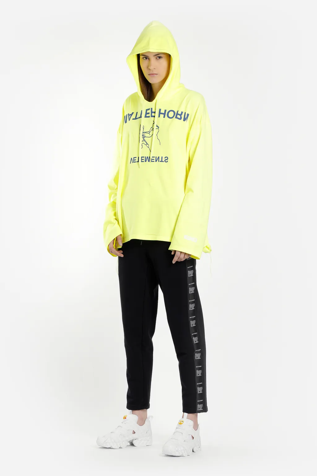 Yellow Watterhorn Graphic Hoodie