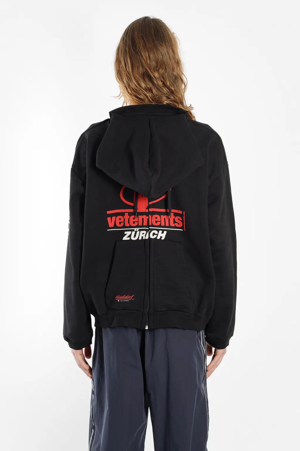 Zurich Double Sided Inside Out Zip Up Hoodie