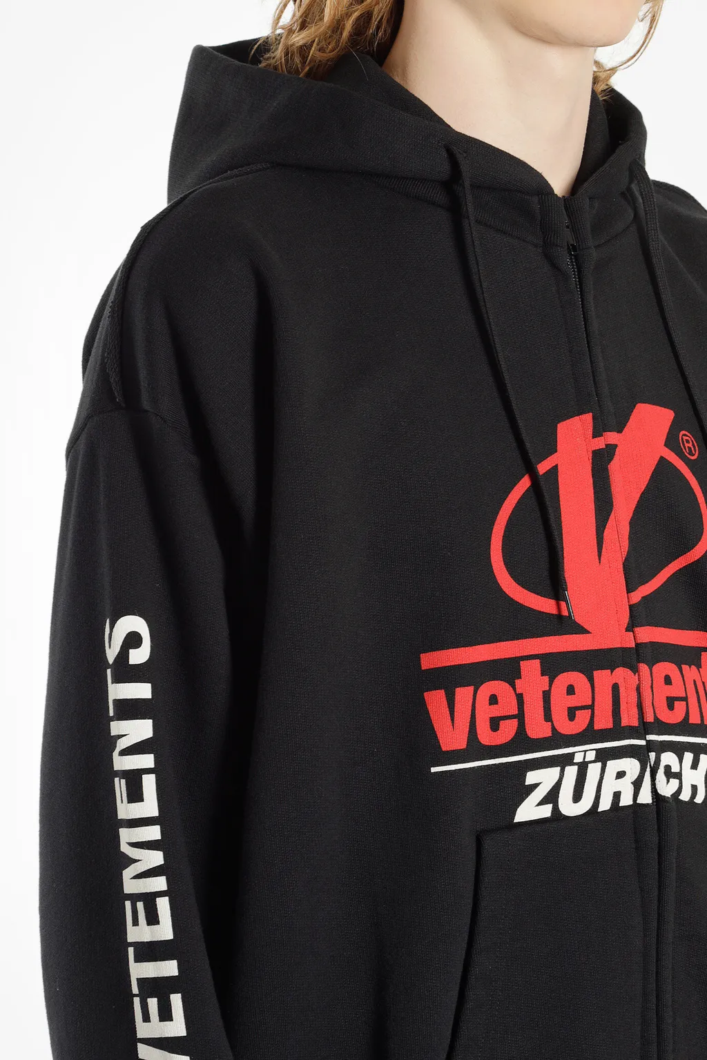 Zurich Double Sided Inside Out Zip Up Hoodie