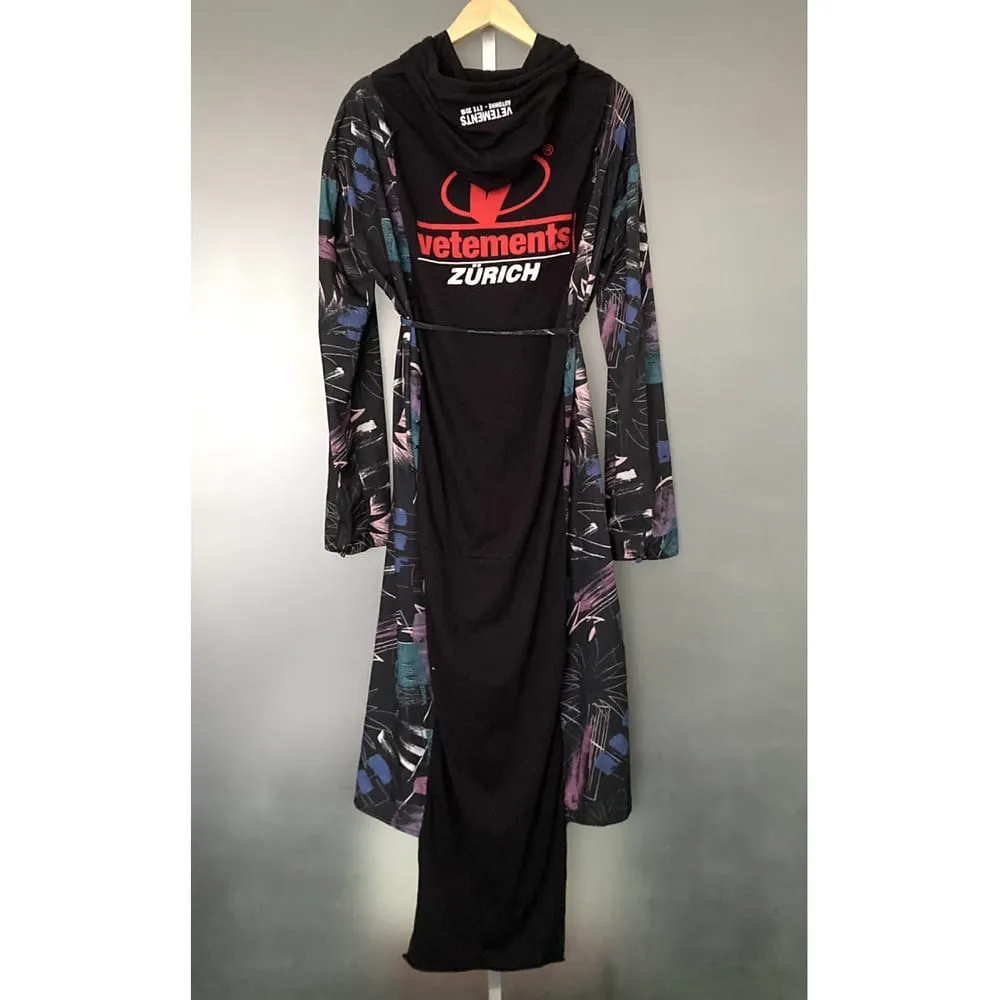 Zurich Printed Hooded Dress