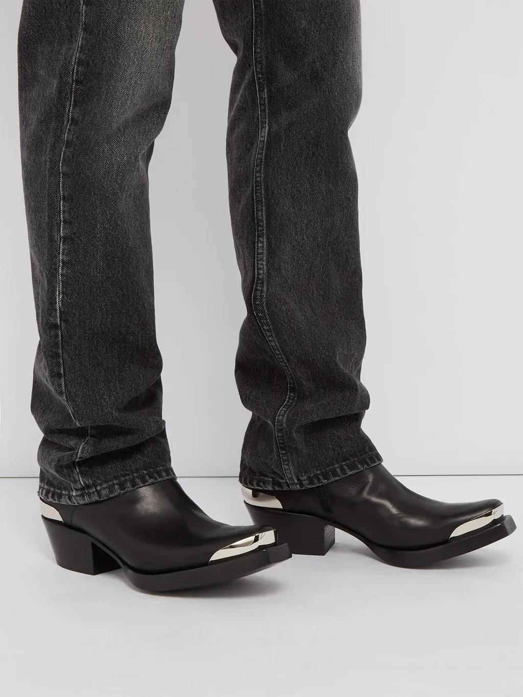 Leather Cowboy Boots