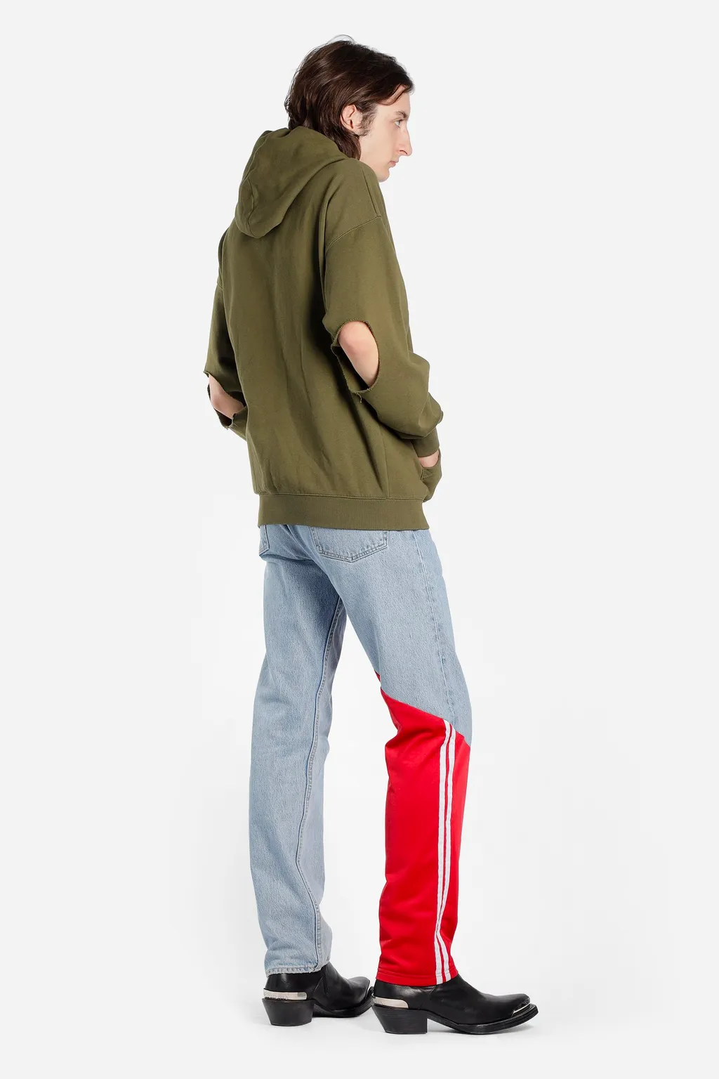 Green Zipped Hoodie