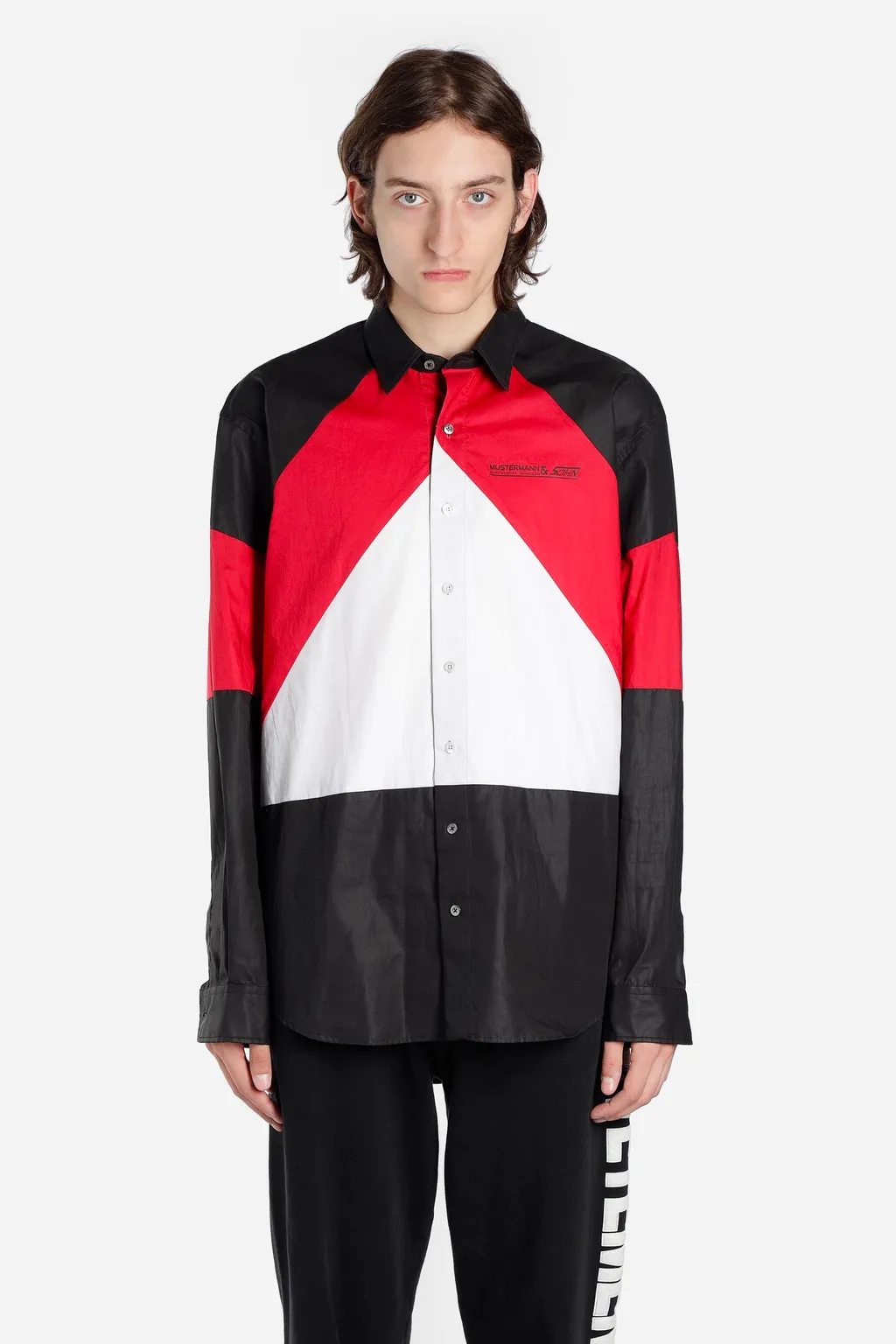 Mustermann Colorblock Shirt