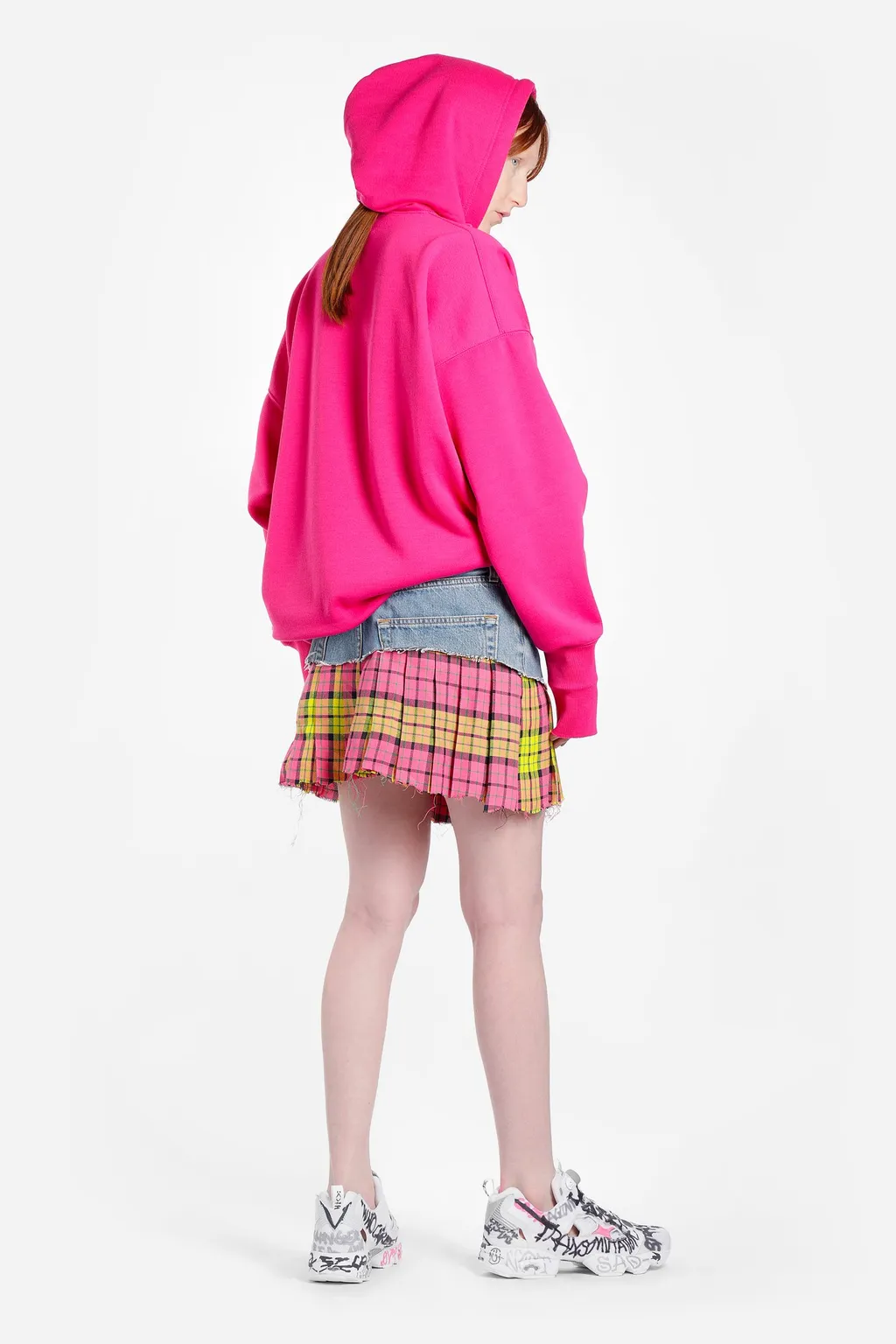 Pink Cartoon Hoodie