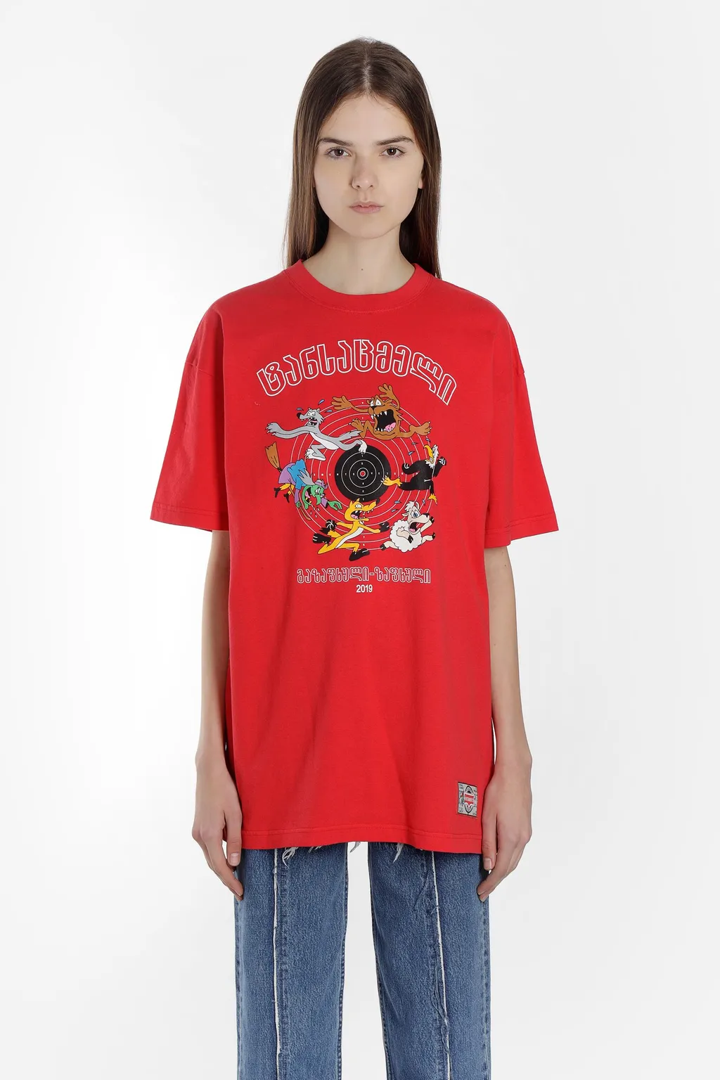 Red Cartoon T-Shirt