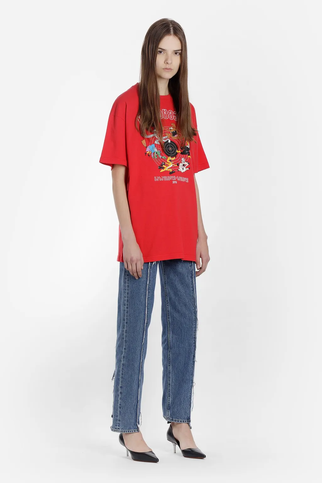 Red Cartoon T-Shirt