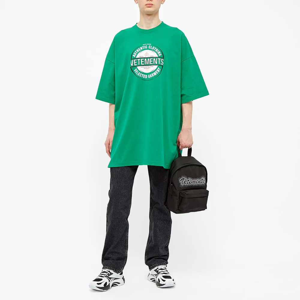 Authentic Clothing Oversized T-Shirt
