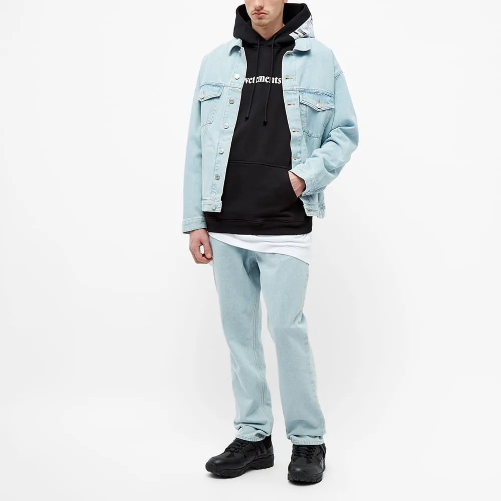Black Logo Hoodie