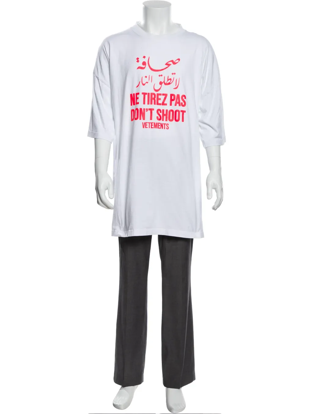 Don't Shoot Oversized T-Shirt