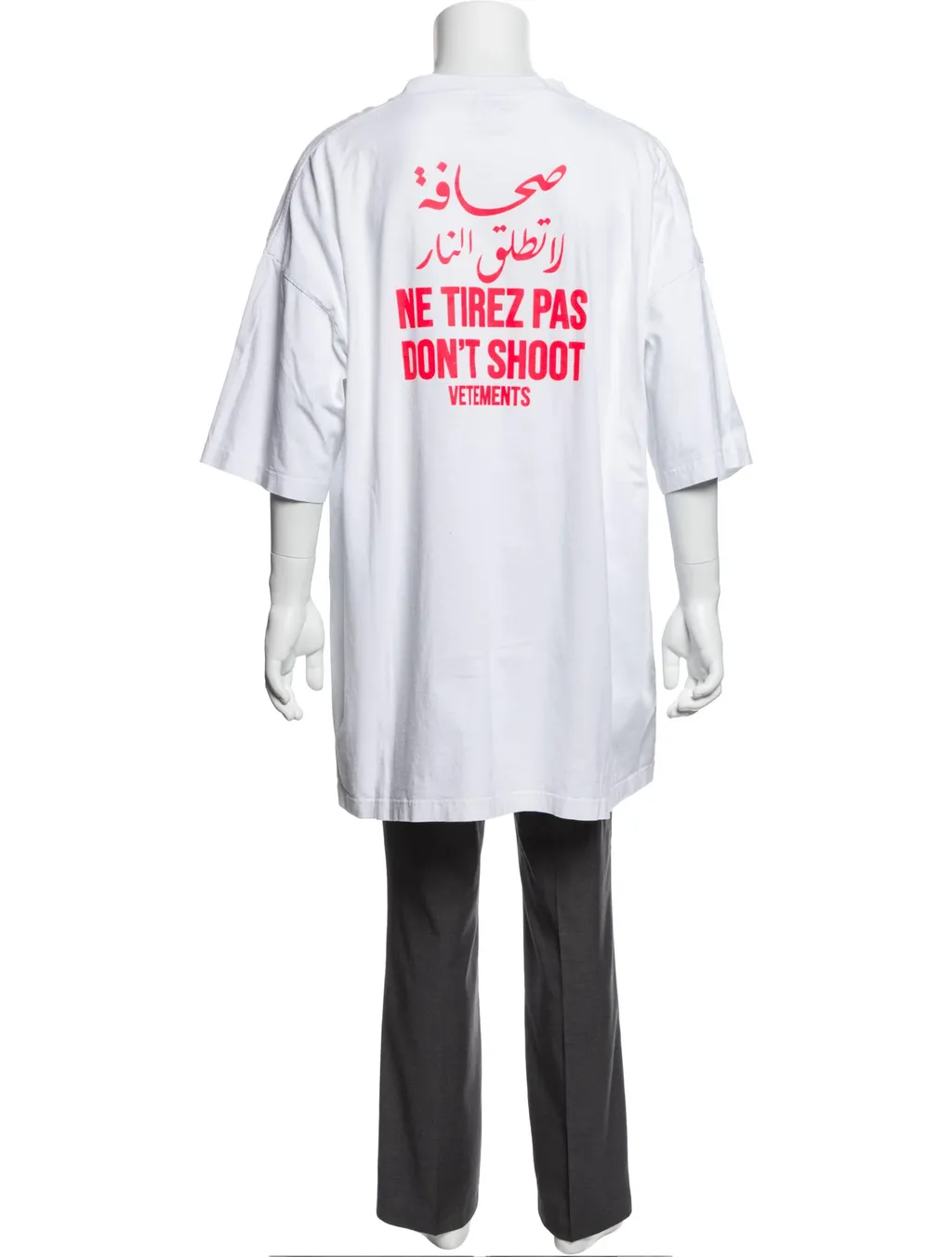 Don't Shoot Oversized T-Shirt