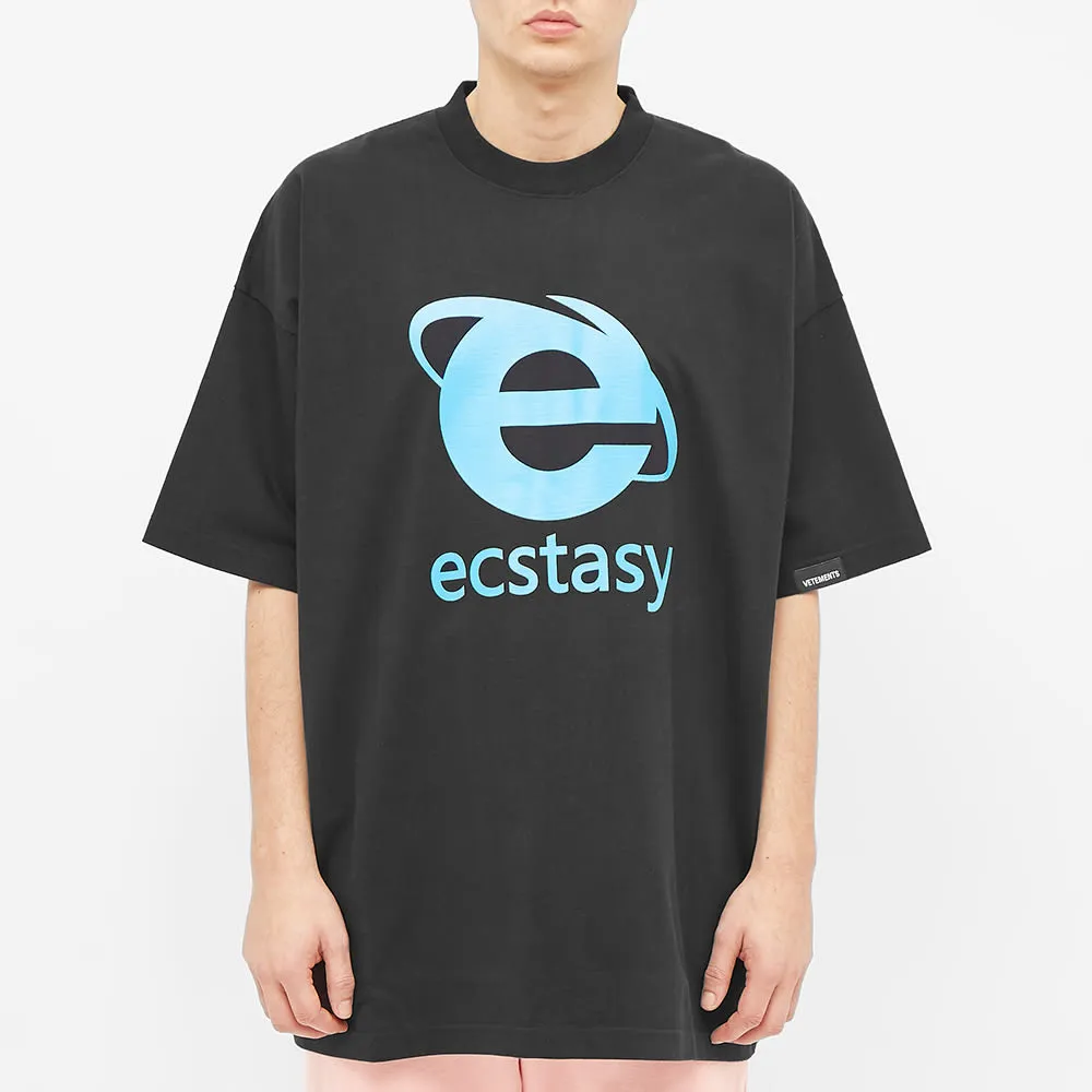 Ecstasy T Shirt Black