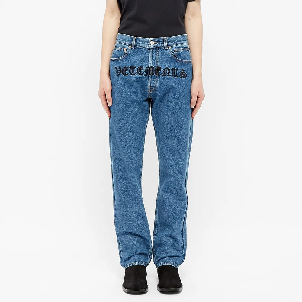 Gothic Blue Jeans