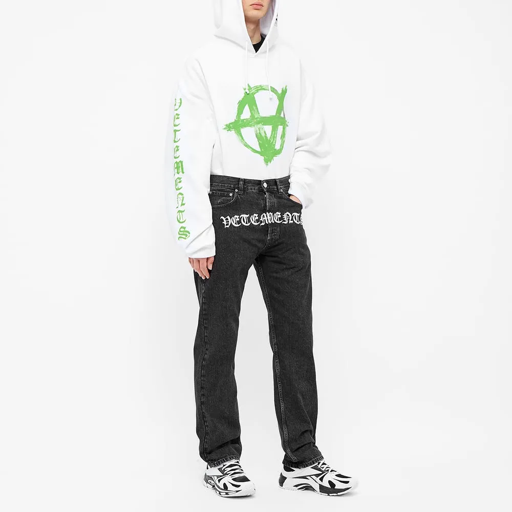 Gothic Logo Jeans