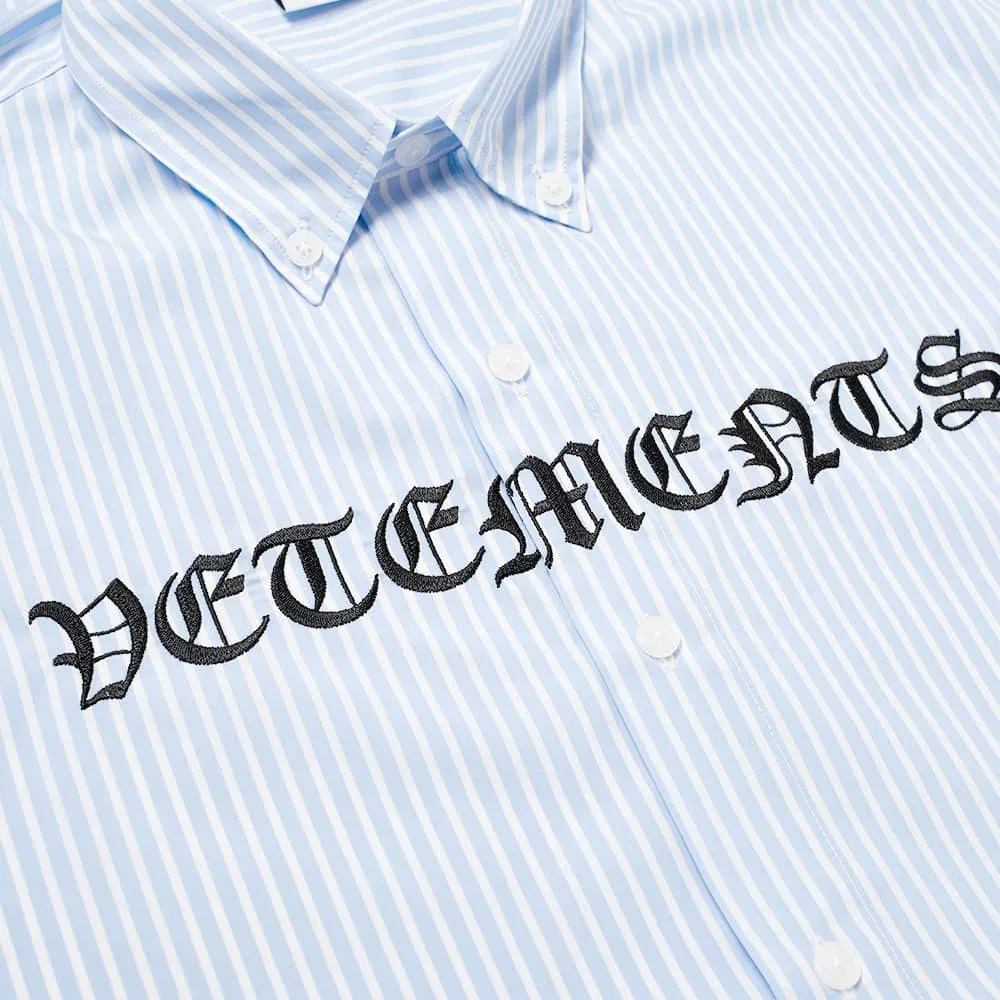Gothic Striped Shirt