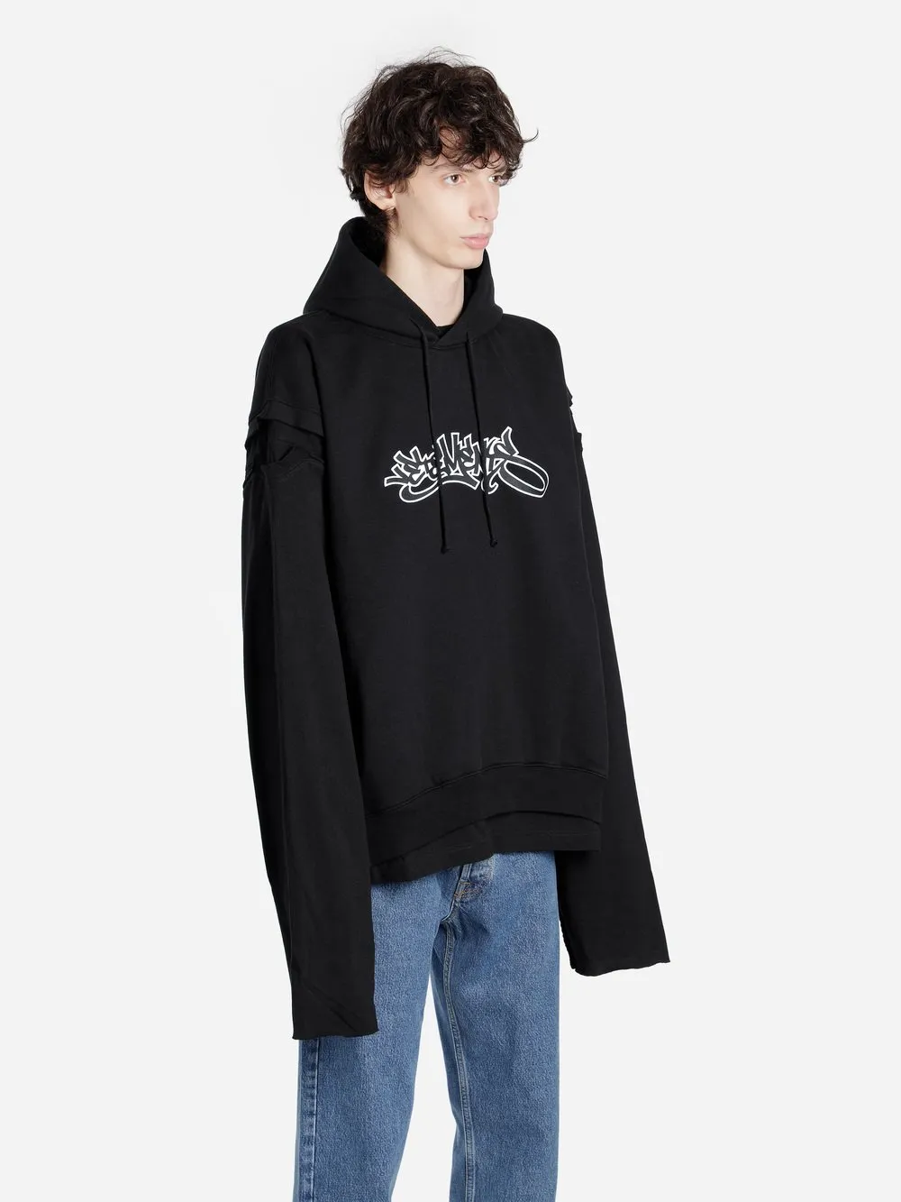 Graffiti Oversized Hoodie