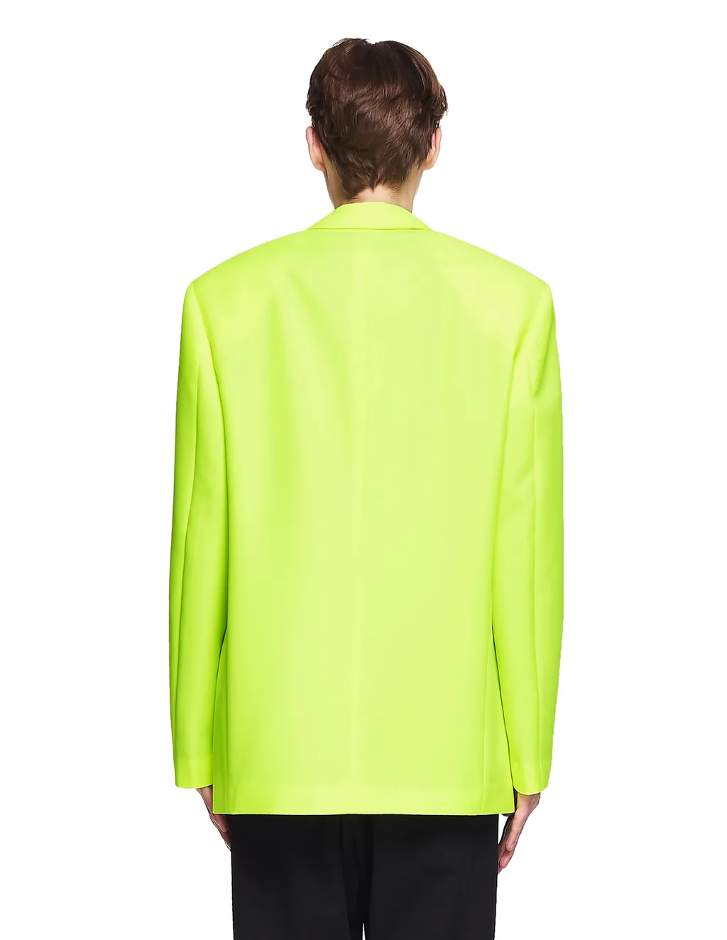 Green Double-Breasted Blazer