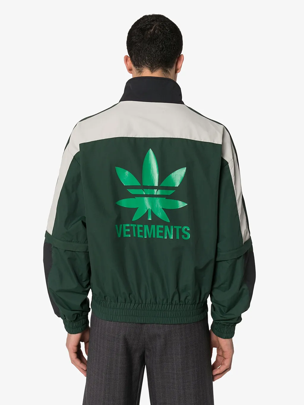 Green Marijuana Track Jacket
