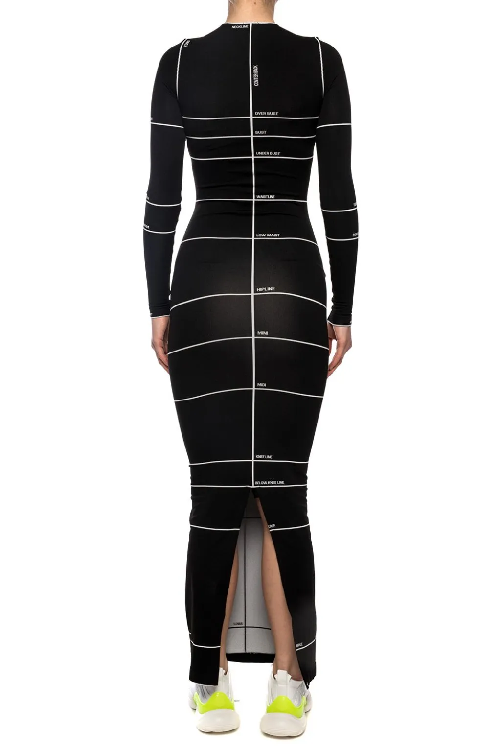 Long Sleeve Printed Dress