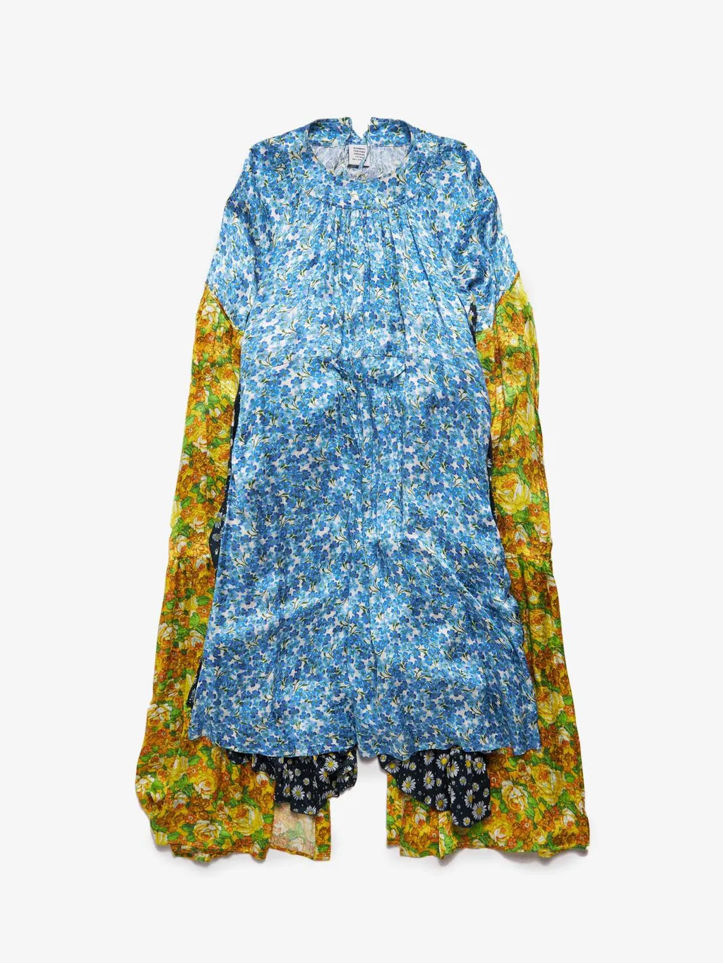 Floral Print Long Sleeved Dress