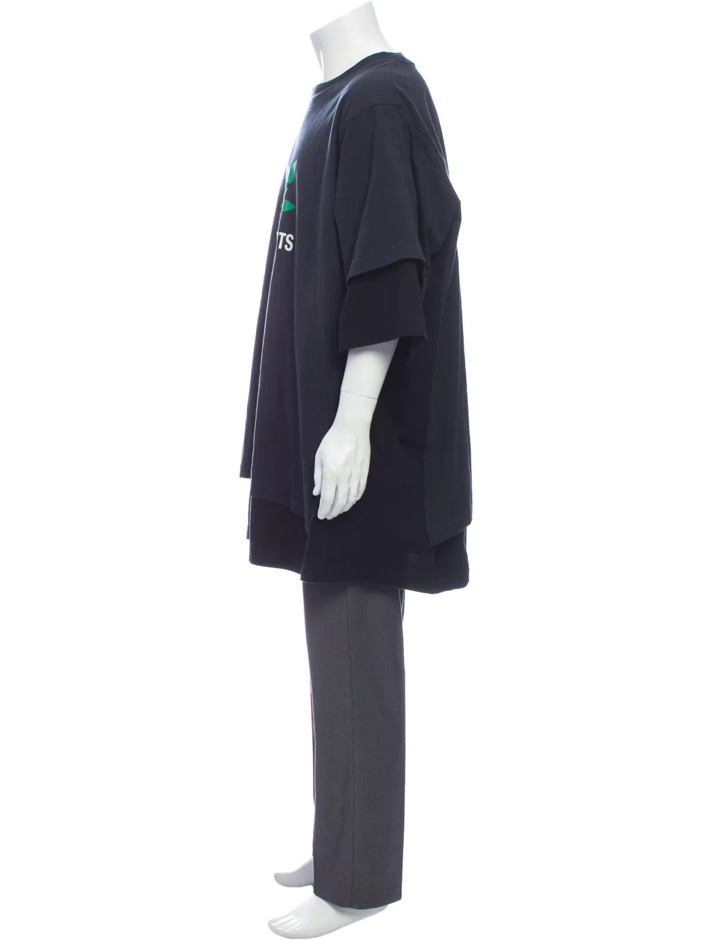 Marijuana Double T-Shirt Black