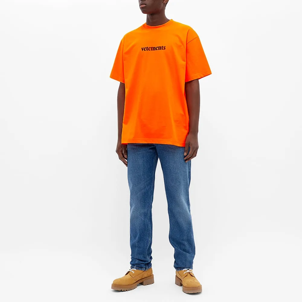Orange Logo T-Shirt