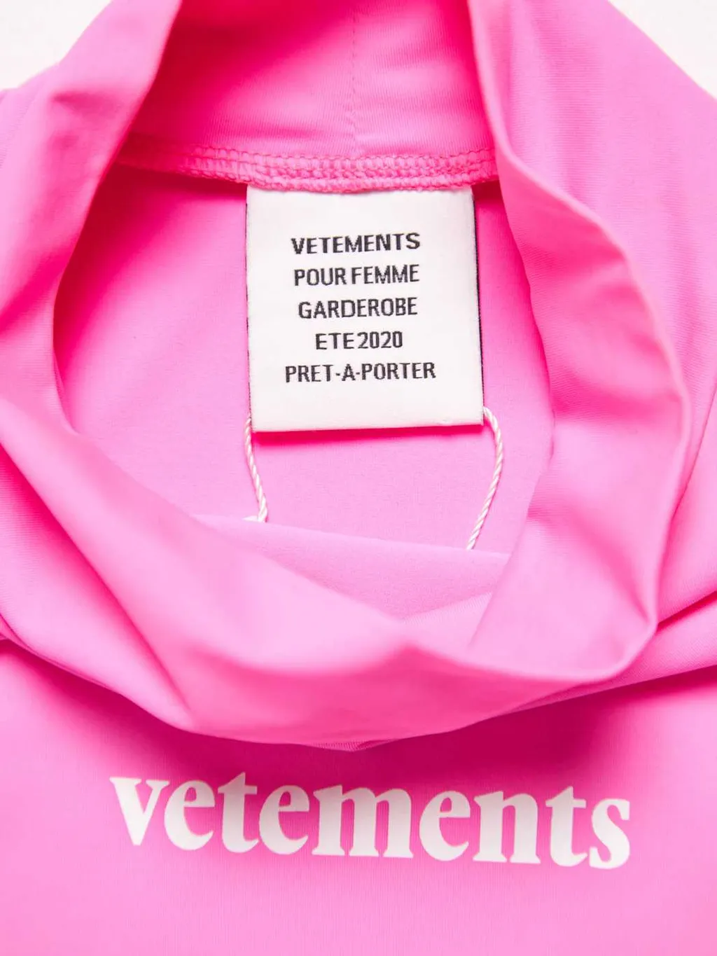 Pink Tight Logo Dress