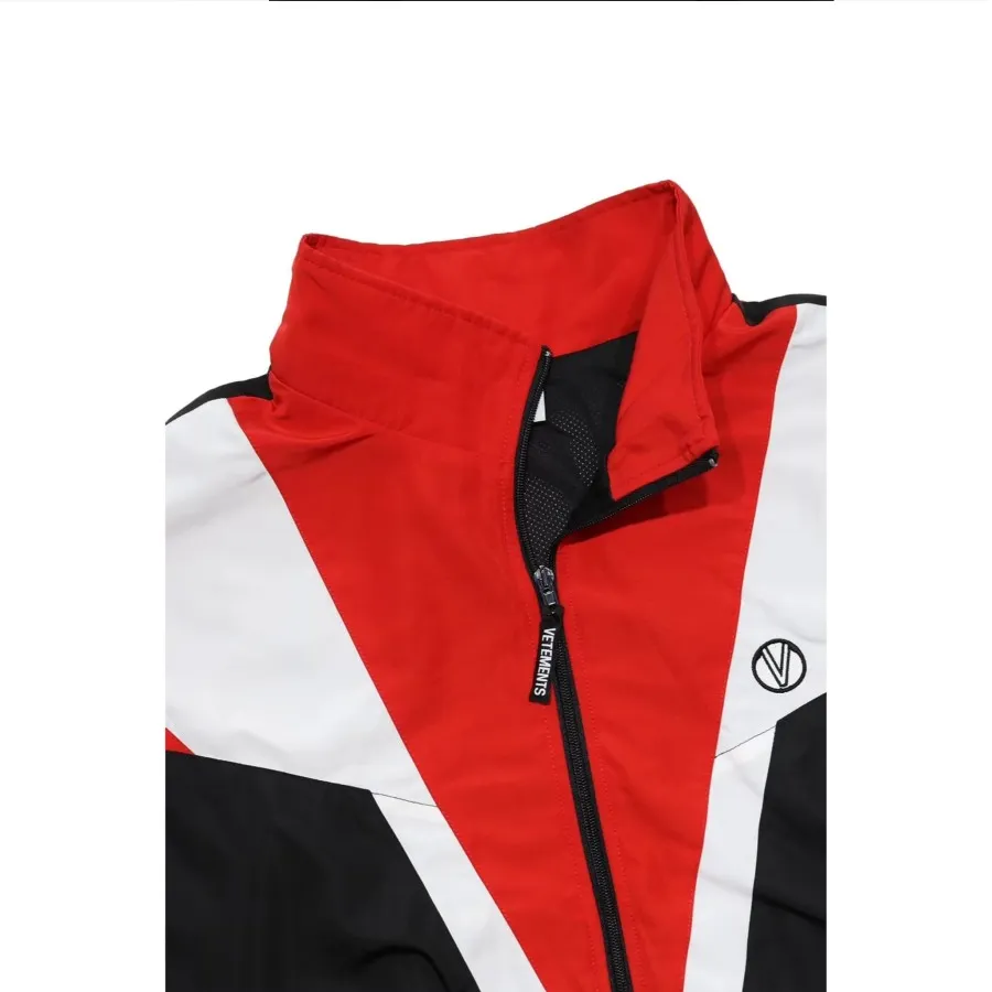 Red Marijuana Track Jacket