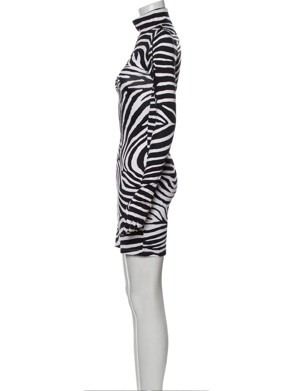 Zebra Bodycon Dress