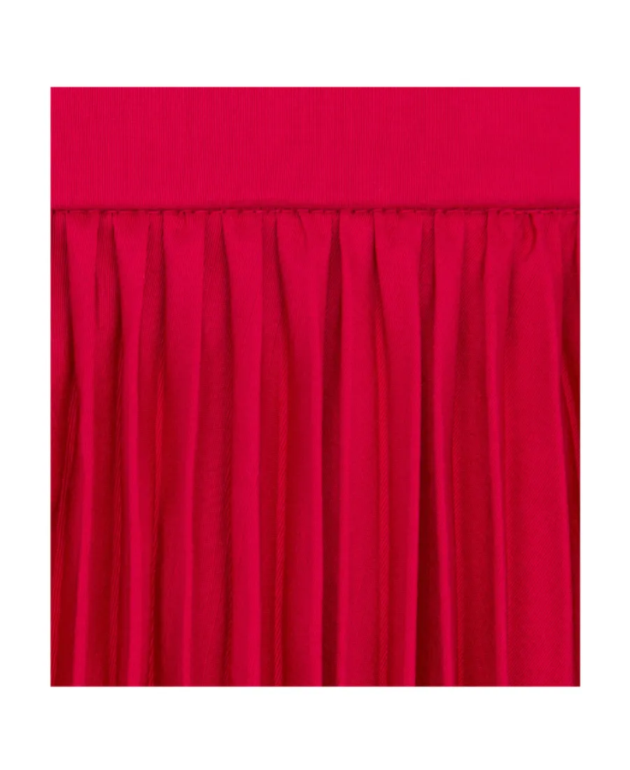 Long Pleated Skirt