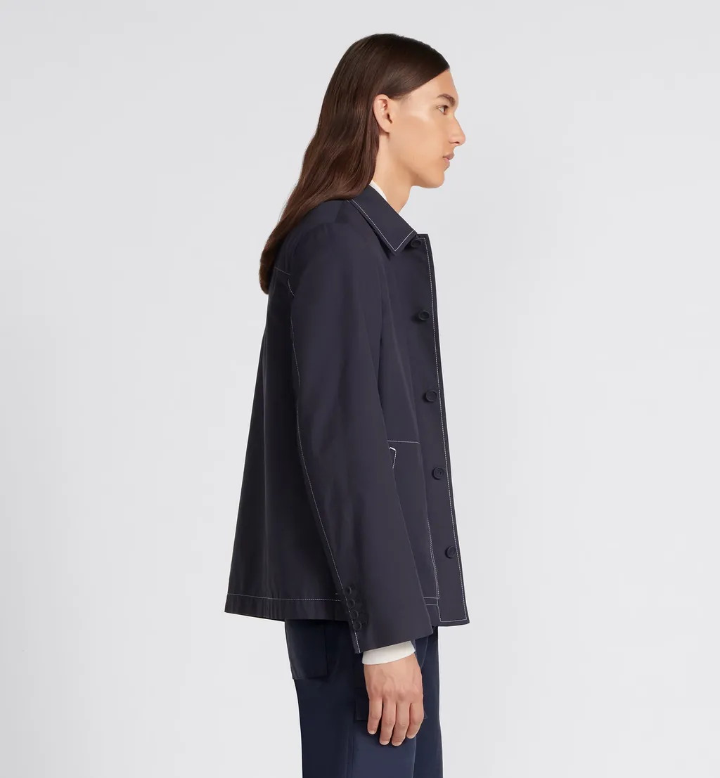 Collared Button-Up Jacket