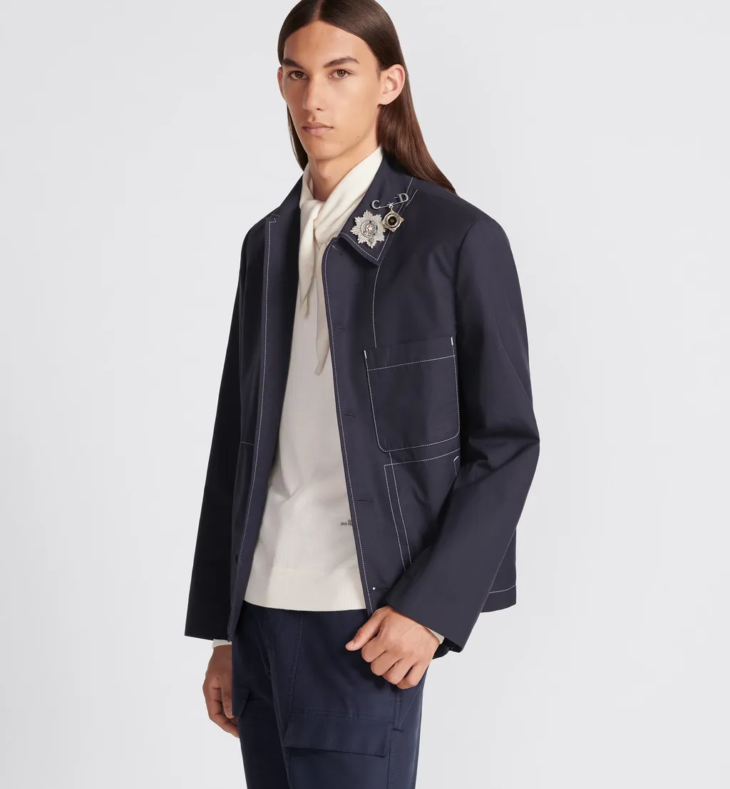 Collared Button-Up Jacket