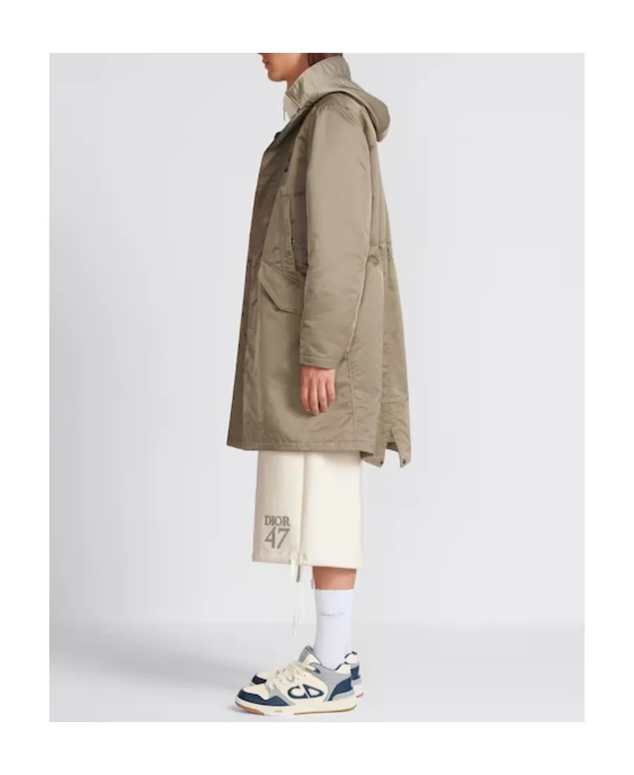 High Neck Long-Sleeved Coat