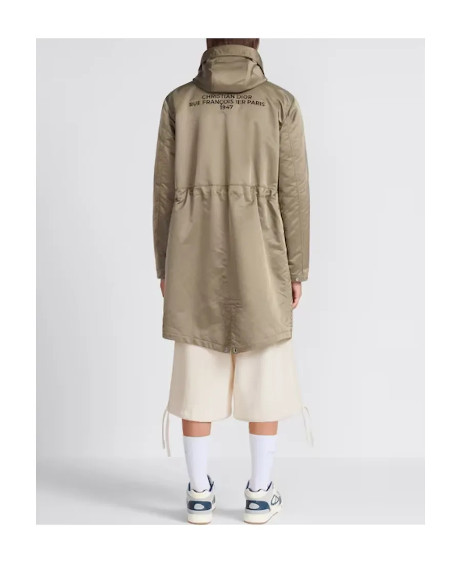 High Neck Long-Sleeved Coat
