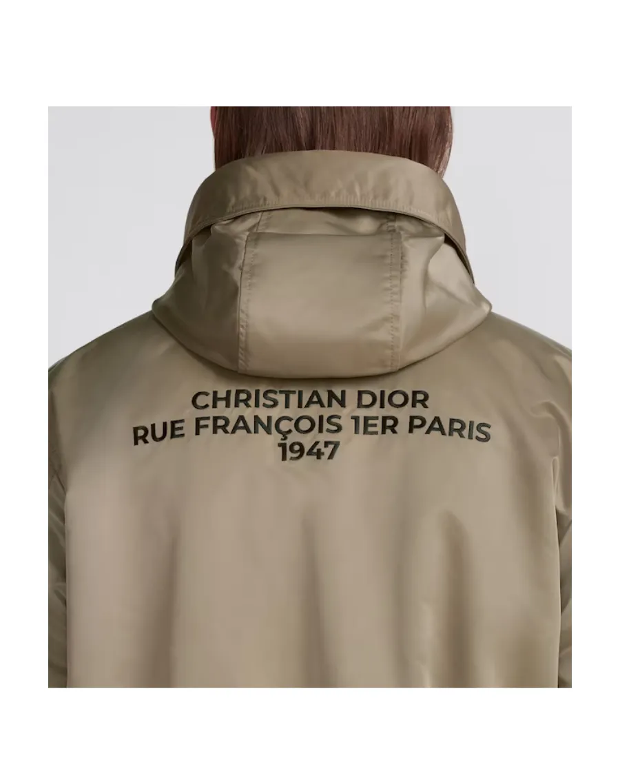High Neck Long-Sleeved Coat