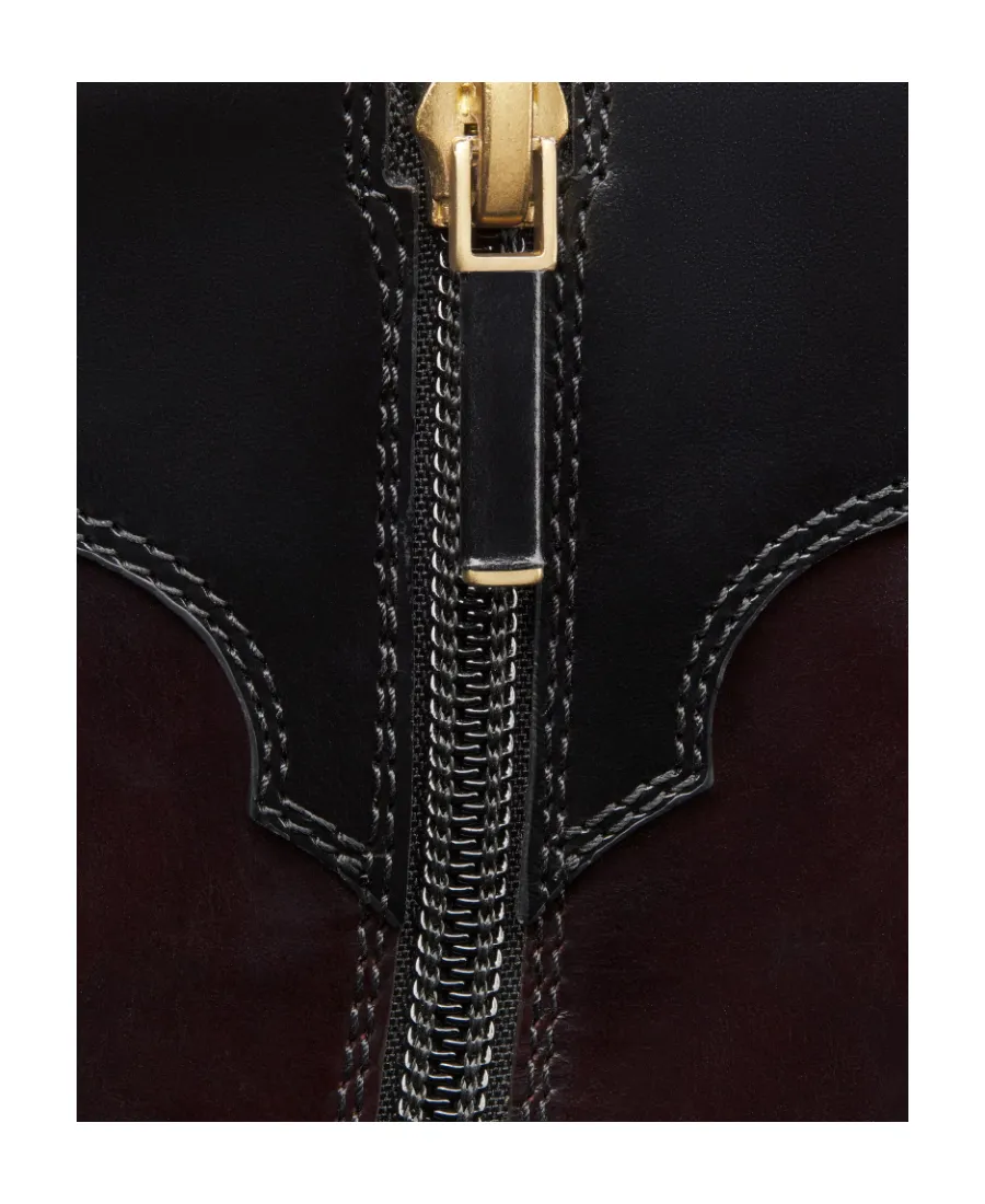 Pointed Toe Zip-Up Boots