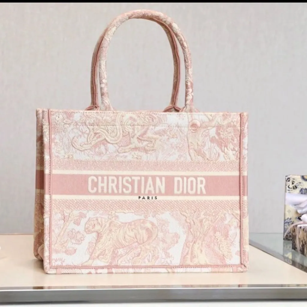Small Dior Book Tote