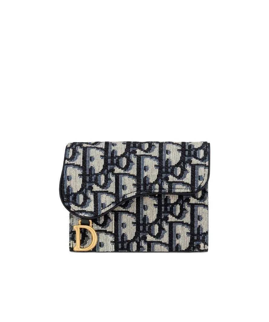 Saddle Jasmine Gusset Card Holder