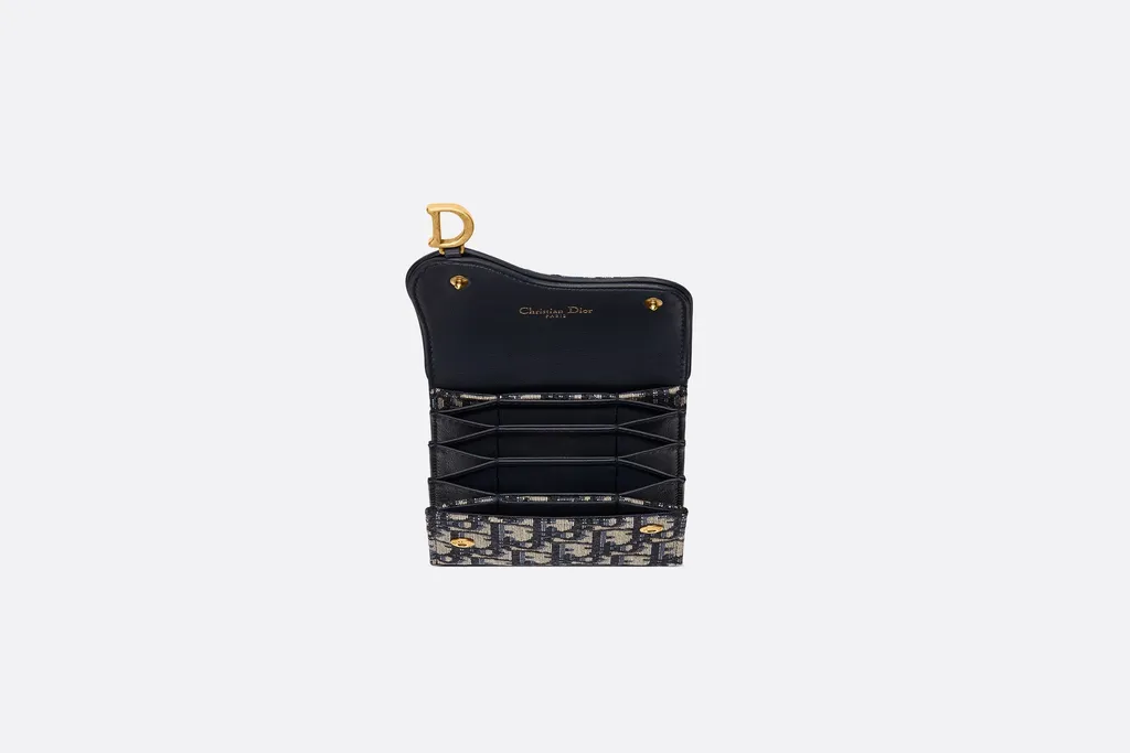 Saddle Jasmine Gusset Card Holder