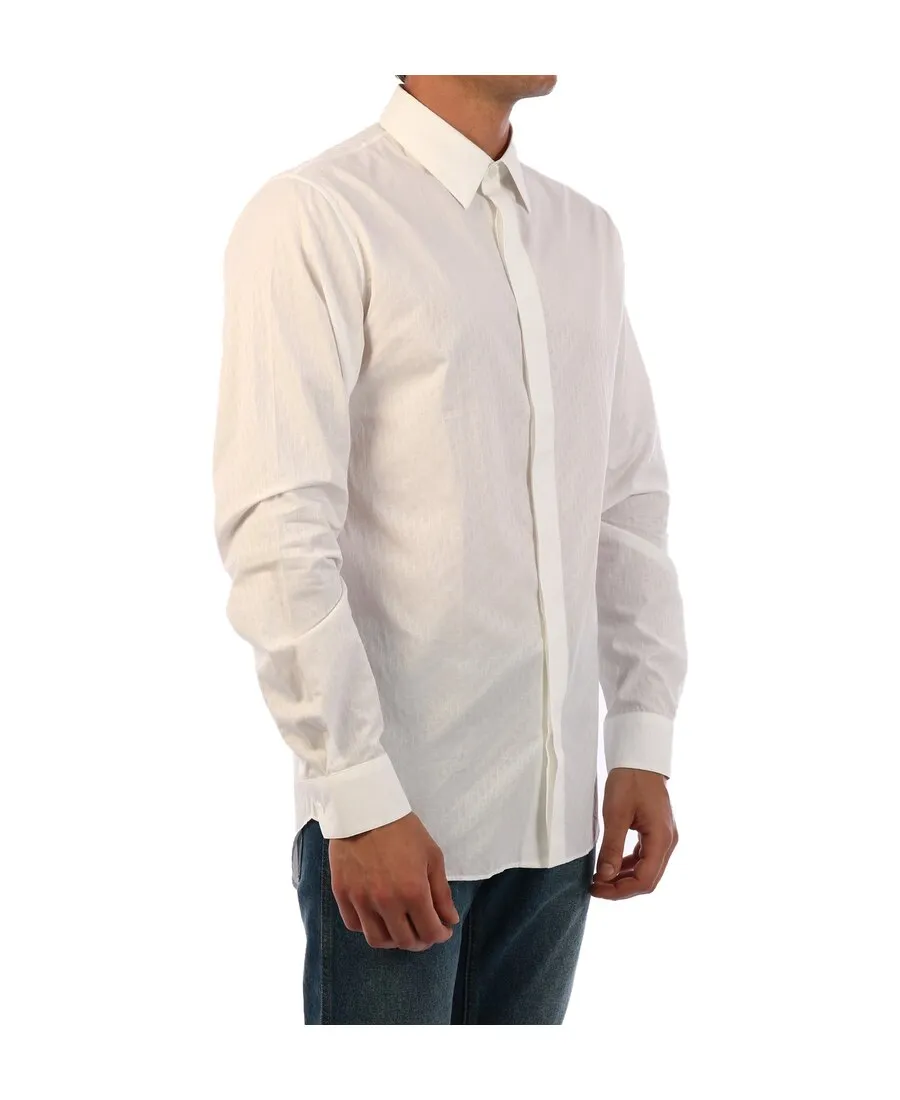 Jacquard Long-Sleeved Shirt