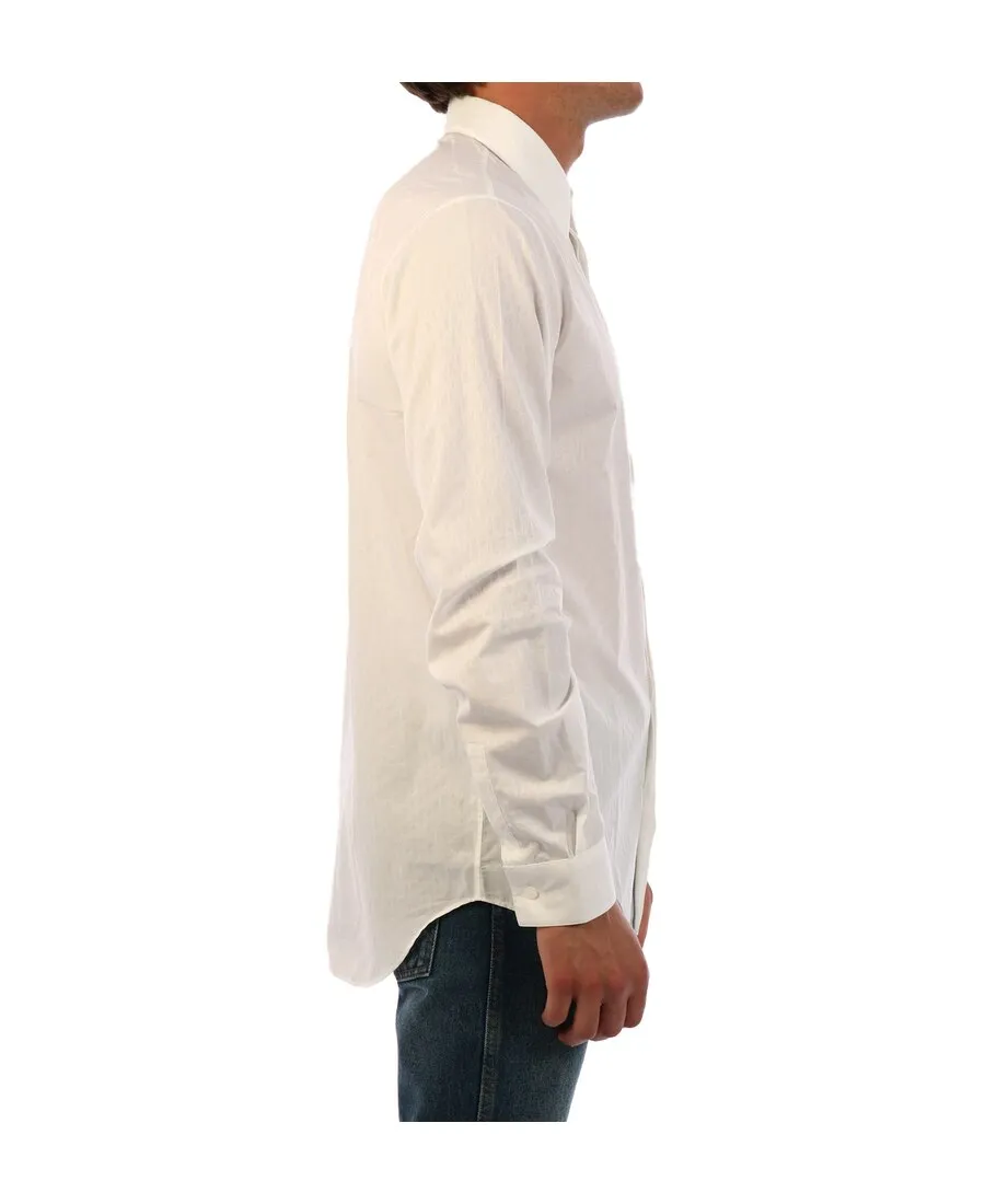 Jacquard Long-Sleeved Shirt