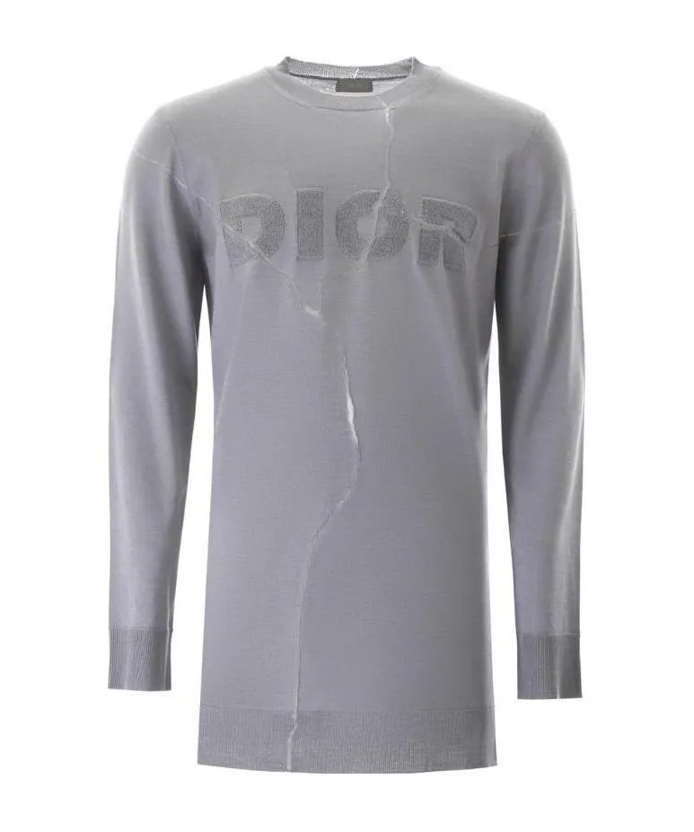 Knitted Round-Neck Pullover