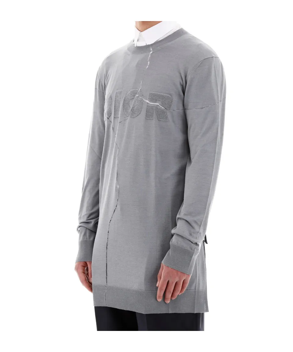 Knitted Round-Neck Pullover