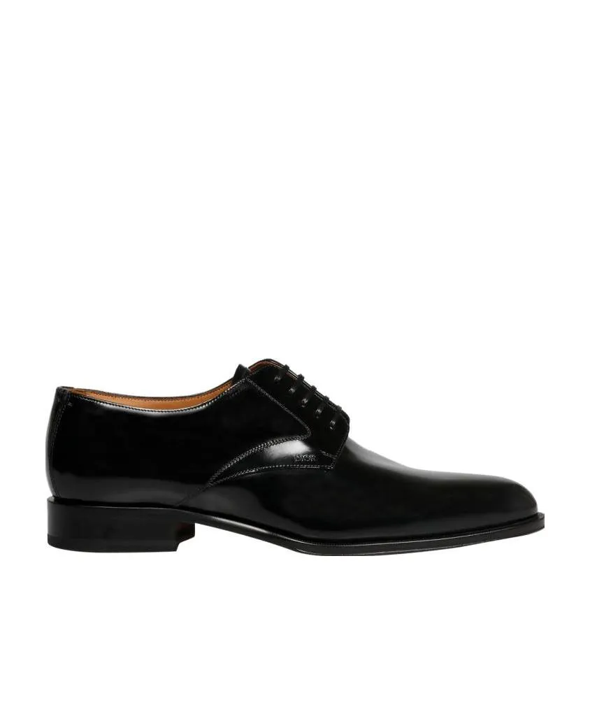 Black Laced Derby Shoes