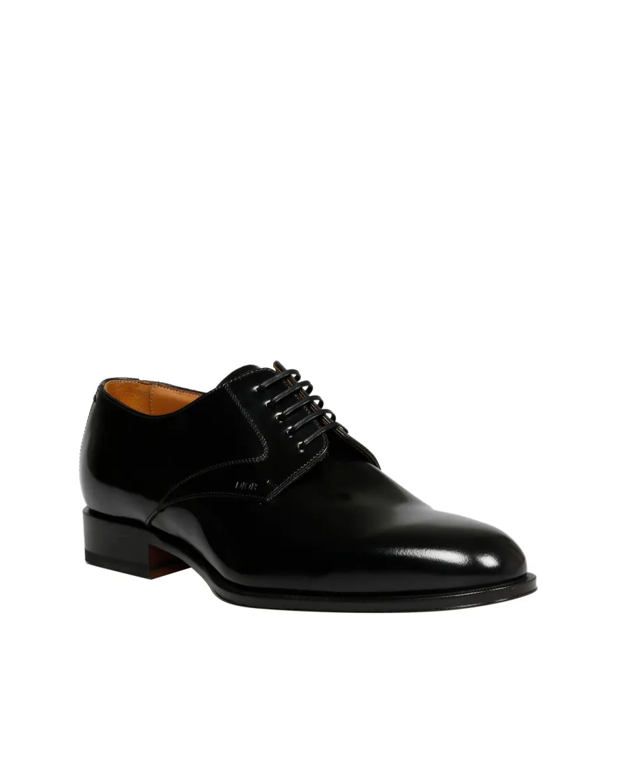 Black Laced Derby Shoes
